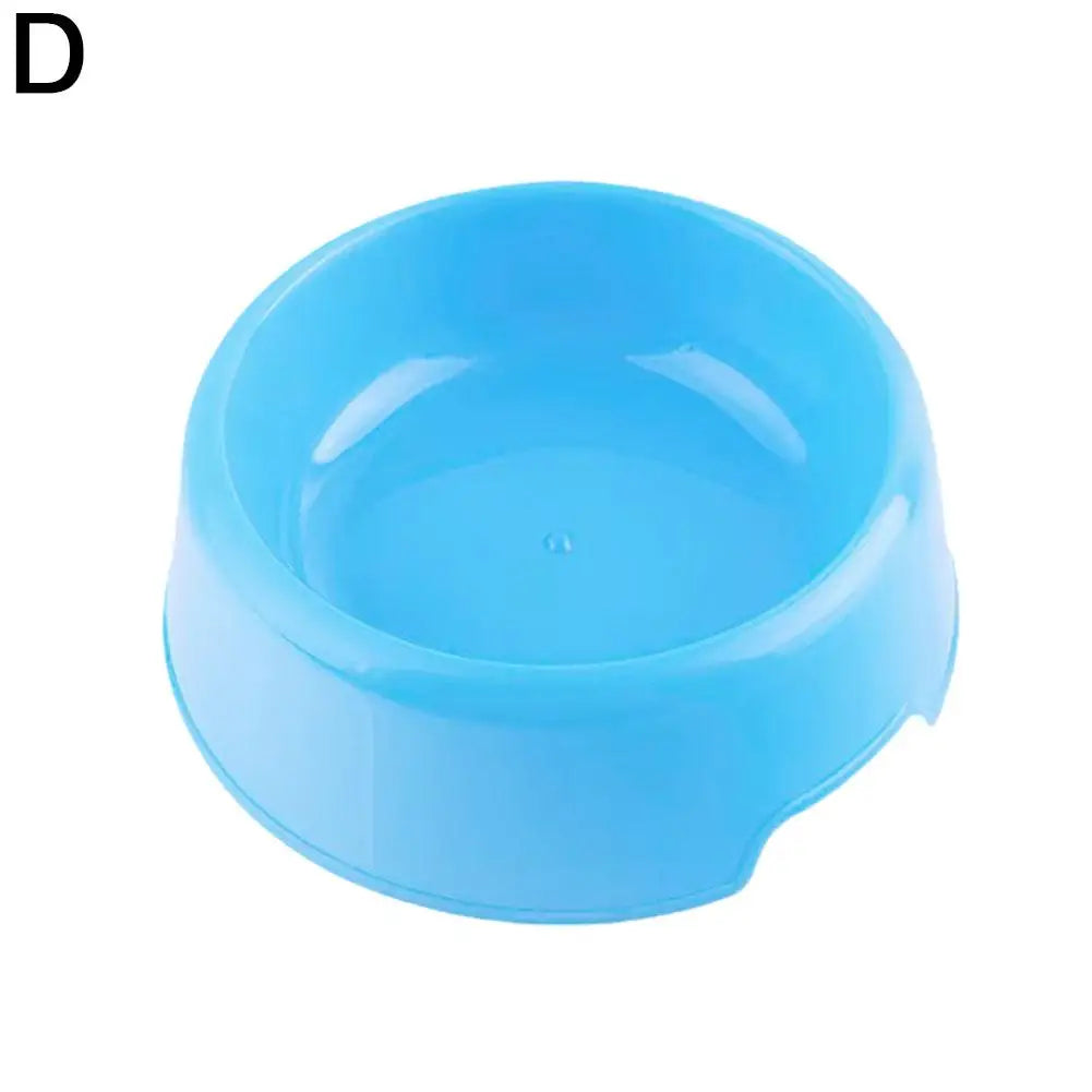 Cute Multi-Purpose Candy Color Plastic Dog Bowls Feeding Pet Feeder Feeding Cat Puppy Food Water Bowls Supplies Dog L3U4