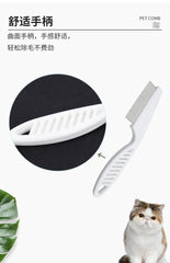 Dog Combs with Handle Durable Skin-protect Pet Accessories Cat Brush Puppy Grooming Reusable Cleaning Tool Home Supplies Simple