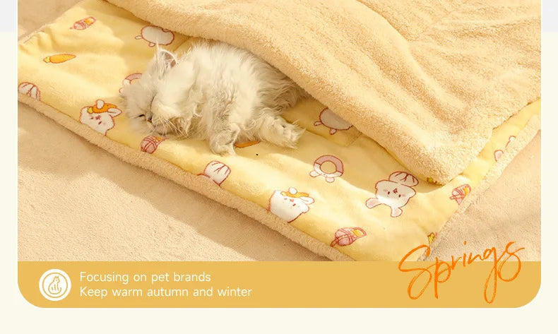 Pet Blanket Cat Blanket Dog Quilt Autumn and Winter Kennel Blanket Kennel Sleeping Mat Cat Mat Cat Mat Winter Dog Blankets