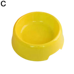 Cute Multi-Purpose Candy Color Plastic Dog Bowls Feeding Pet Feeder Feeding Cat Puppy Food Water Bowls Supplies Dog L3U4