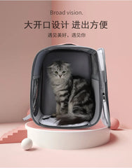 Cat Backpack Carrier Expandable Pet Carrier Backpack for Cats Dogs Small Animals Airline Approved Pet Travel Carrier