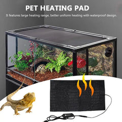 USB Pet Heating Pad Terrarium Reptile Heat Mat 3 Gear Electric Blanket Heater Adjustable Portable Reptile Heating Pad