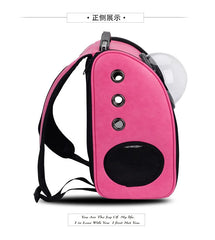 Pu Leather Soft Material Breathable Pet Capsule Dog Carrier Backpack for Cat and Small Animals