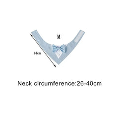 Comfortable Fashion Adjustable Tuxedo Bow Ties Pet Saliva Towel Formal Tie Bow Tie Collar Dog Necktie