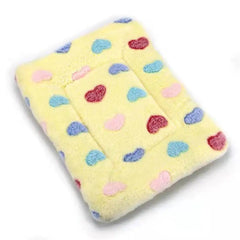 Dog Bed  Pet Blanket Soft Thickened Fleece Pad Bed Mat For Puppy Dog Cat Sofa Cushion Home Rug Warm Sleeping Cover