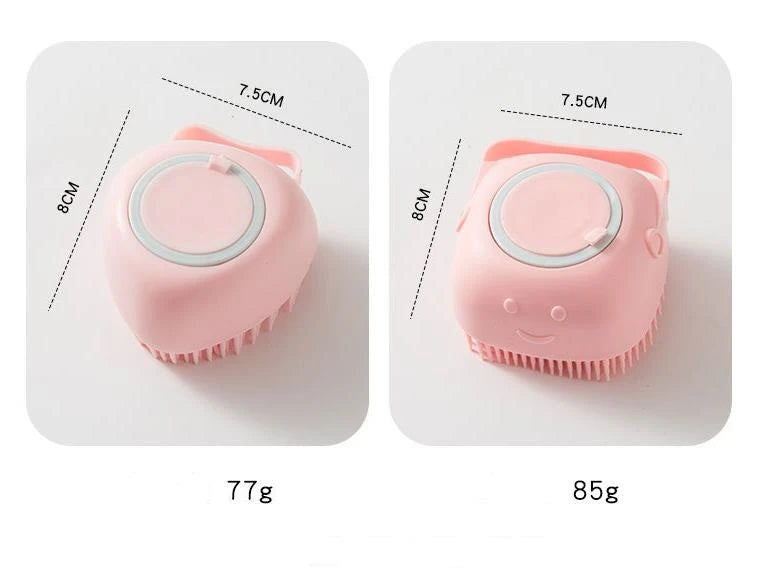 Pet Accessories For Dogs Shampoo Massager Brush Bathroom Puppy Cat Massage Comb Grooming Shower Brush For Bathing Soft Brushes