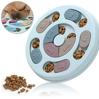 Pet Feeder Dog Educational Training Toys Increase Puppy Intellectual Food Dispenser Dogs Interactive Educational Feeding Toys