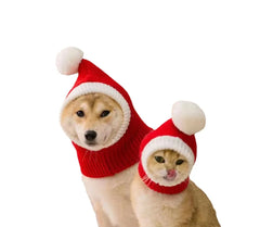 Pet Hat Winter Warm Headgear Pet Christmas Hat Funny Costume Pet Accessories for Small Medium Large Dogs Dress Up Dog Supplies