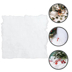 Snow Blanket Christmas Decoration Village Display Prop Artificial for Crafts The Pet