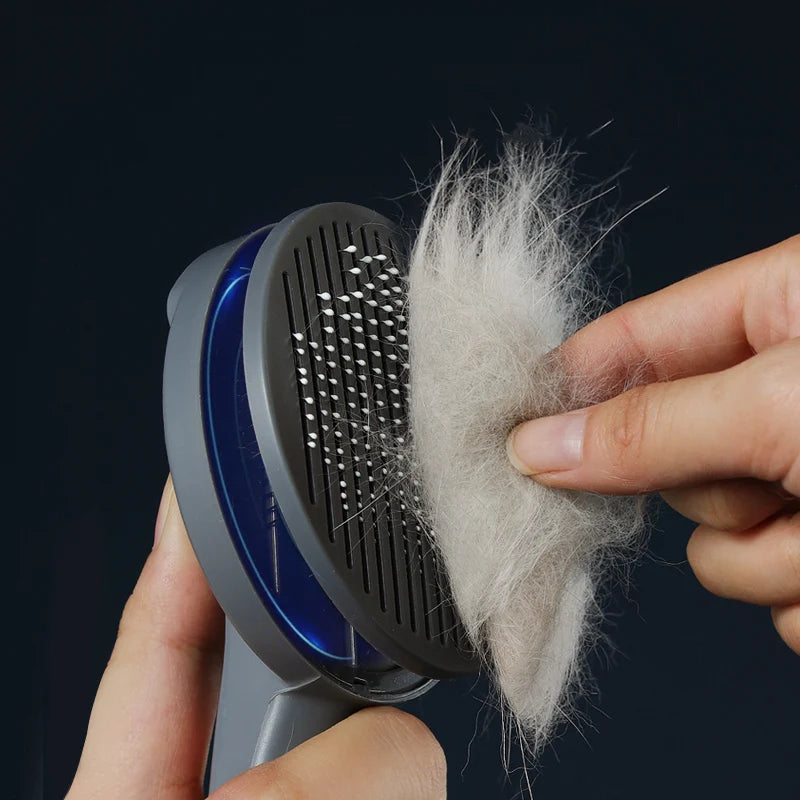 Cat Comb Dog Hair Remove Brush Pet Grooming Slicker Needle Comb Removes Tangled Self Cleaning Pet Supplies Accessories