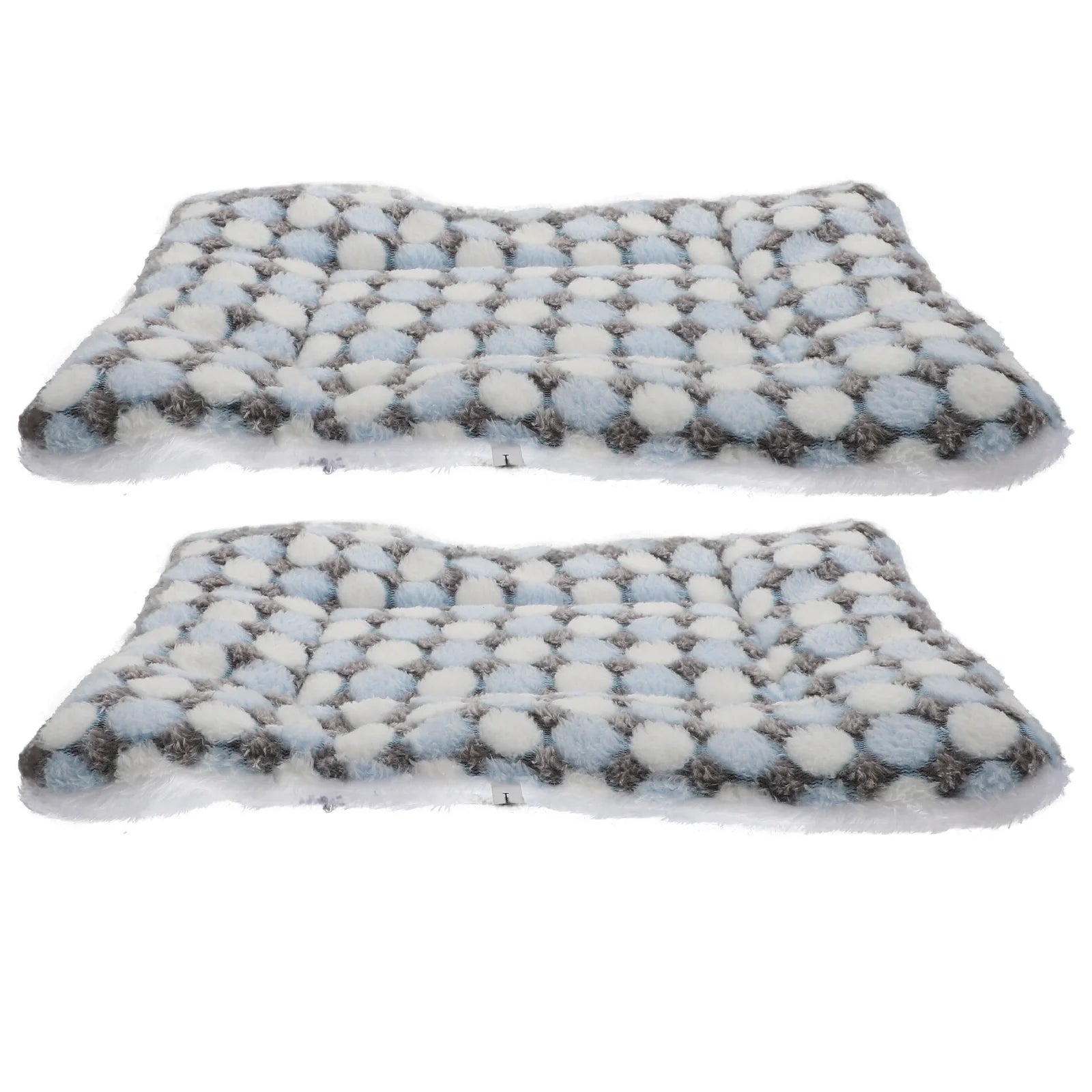 2 Pcs Back Cushions for Outdoor Furniture Pet Blanket Sleeping Pad Pets Crate Mat Carpet Fabric Cats Bed Foam Mattress Topper