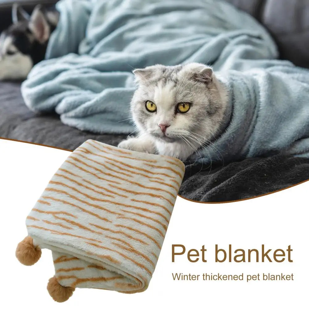 Pet Bed Blanket  No Shedding   Pet Blanket Dog Cat Puppy Animal Cover Pad