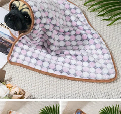 Winter Pet Sleeping Blanket Soft Fluffy Dog Blanket Warm Breathable Cat Cover Blanket Comfortable Sleeping Sheet Mat Pet Items