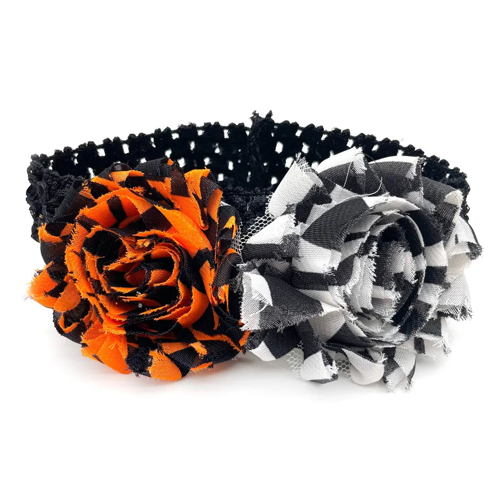 30 Pcs Halloween Mix Style Dog Collars with Elastic Band Pumpkin Accessories for Middle Large Dog Bow Tie Pet Supplies