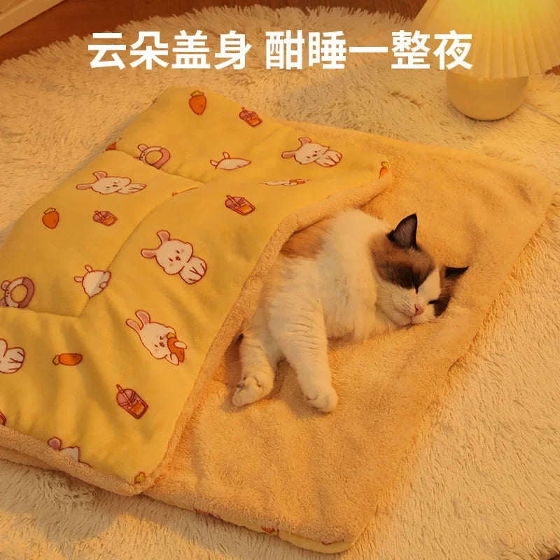 Pet Blanket Cat Blanket Dog Quilt Autumn and Winter Kennel Blanket Kennel Sleeping Mat Cat Mat Cat Mat Winter Dog Blankets