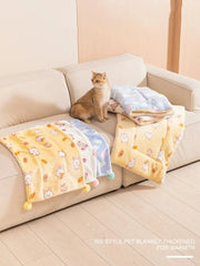 Cat Soft Cushion Plush Pet Dog Sleeping Bed Pet Mats Blankets Mix and Match for Winter Warm Sleep Pet Blanket Accessories