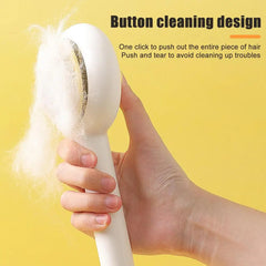 Dog Deshedding Brush Ladybug Dematting Comb Tool For Pet Hair Handheld Pet Brush Tool For Dogs Pets Cats Dog Deshedding Brush