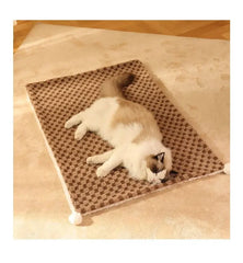 B111418260112Dog mat cat blanket autumn and winter sleeping mat sleeping floor mat winter warmth pet supplies universal bedding