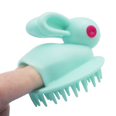 Bathroom Dog Cat Bath Brush Massage Dispenser Grooming Shower Brushes Soft Silicone Pet Bathing Shampoo Massager Puppy Comb